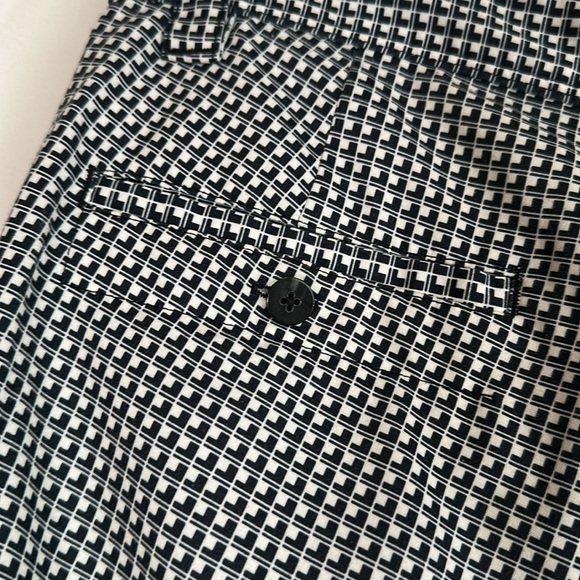 Adidas Black & White Gingham 30x32 Men’s Golf Pants - Picture 6 of 10